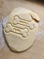 Custom Name Dog Biscuit Cookie Cutter: Personalized Pet Treat Mold