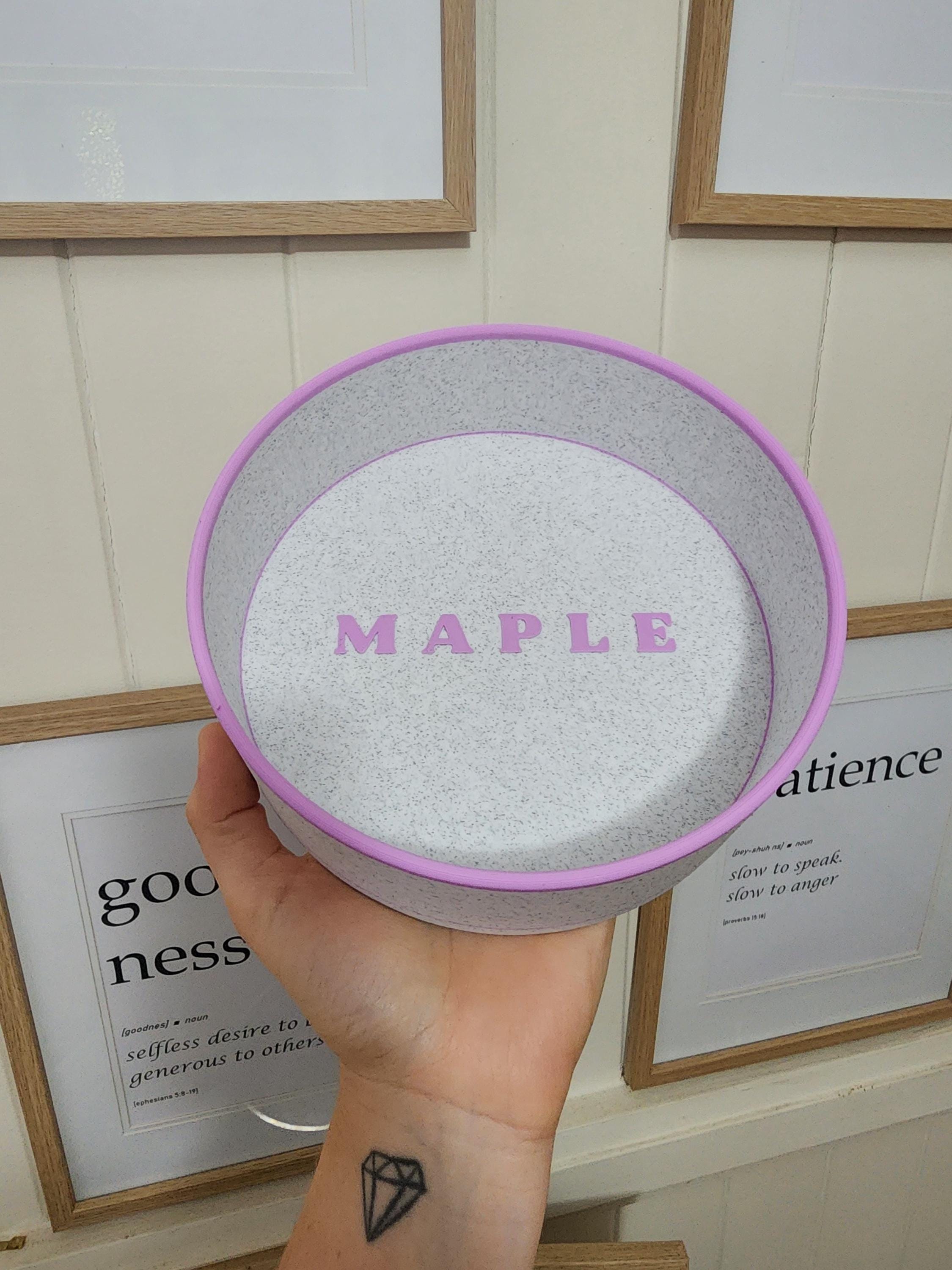 Custom Pet Water or Food Bowl