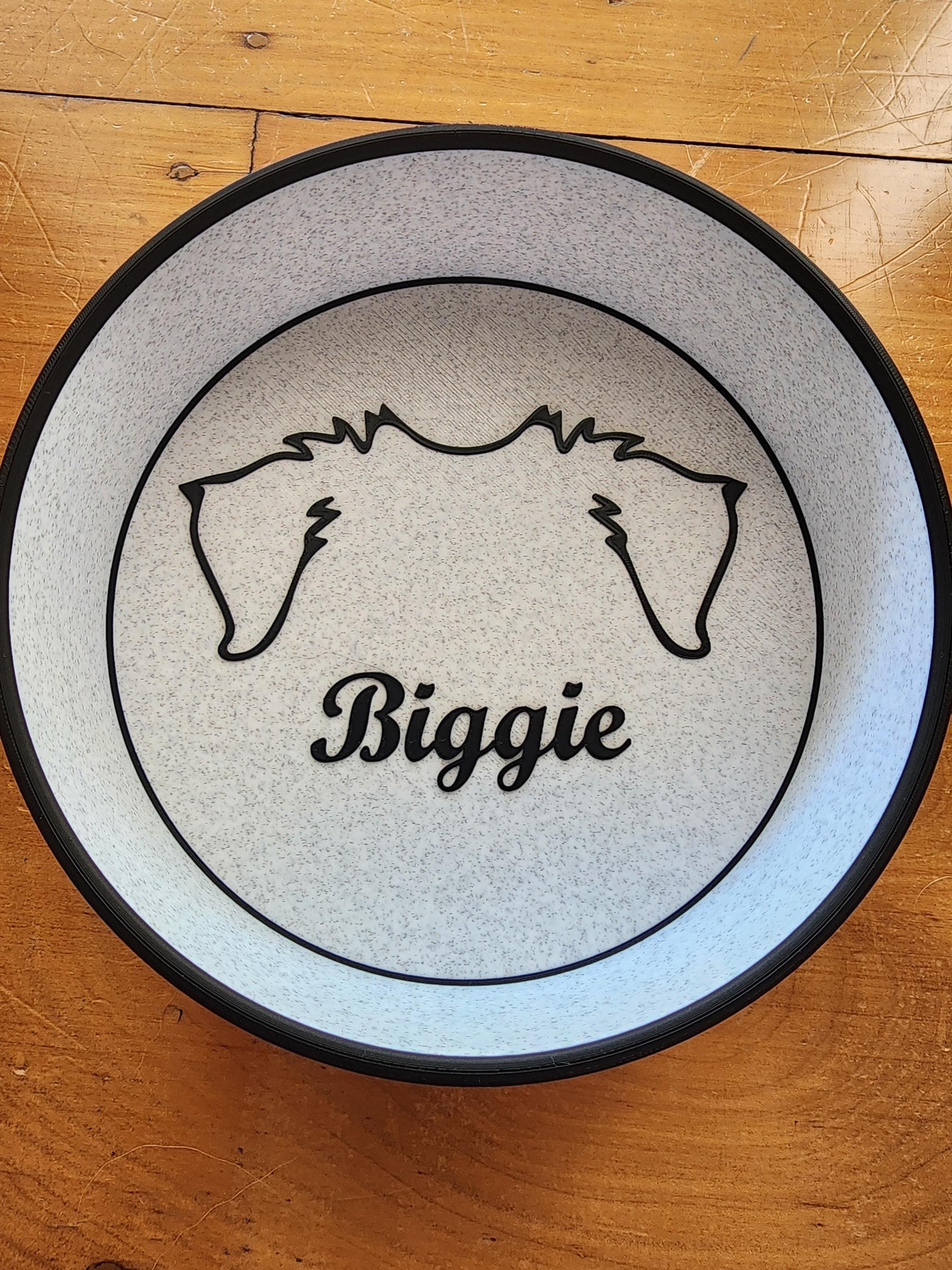 Signature custom Dog Bowl