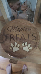 Custom Dog Treats Jar