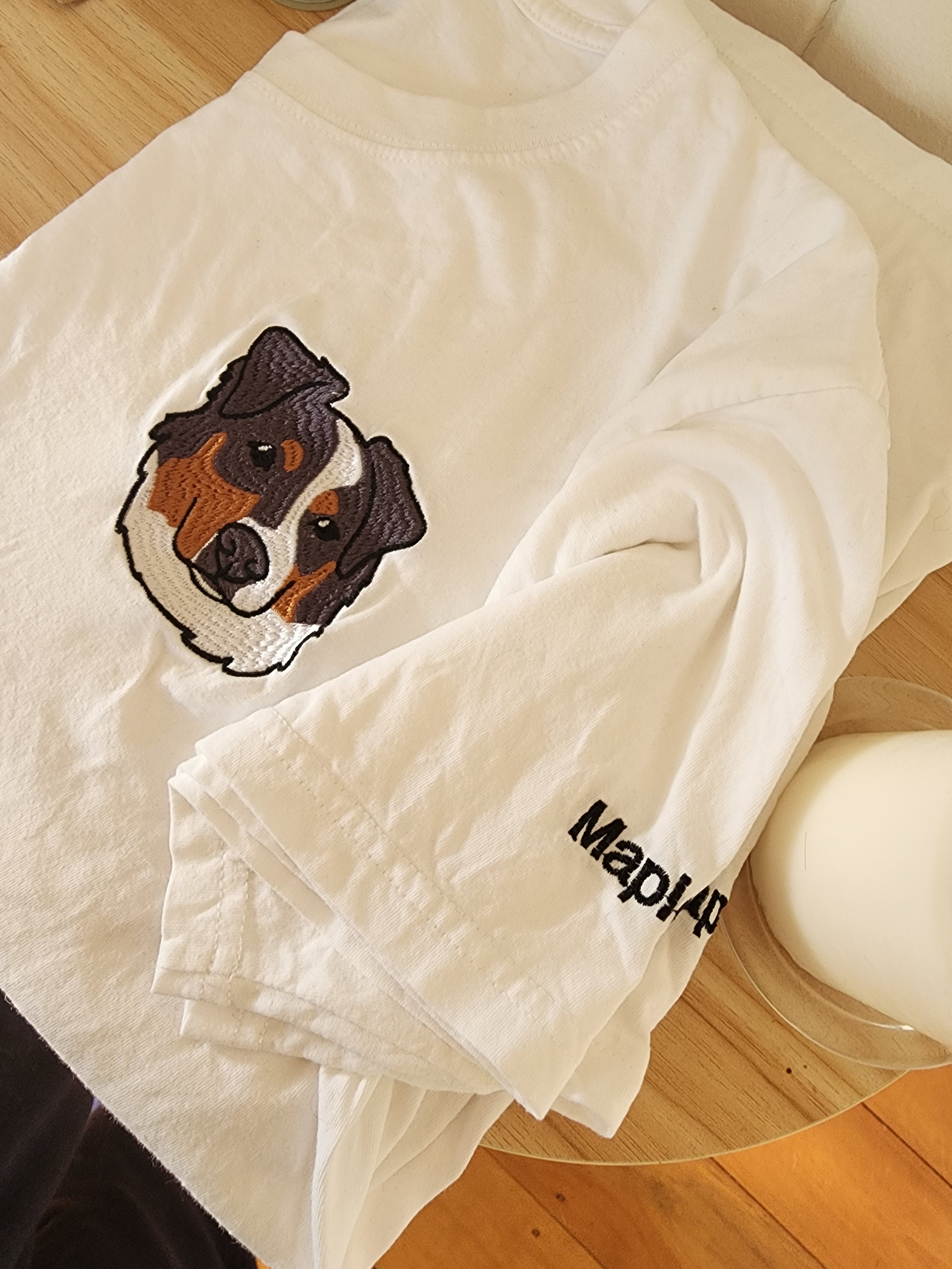 Custom Embroidered Tshirt, Sweater and Hoodie - Full colour