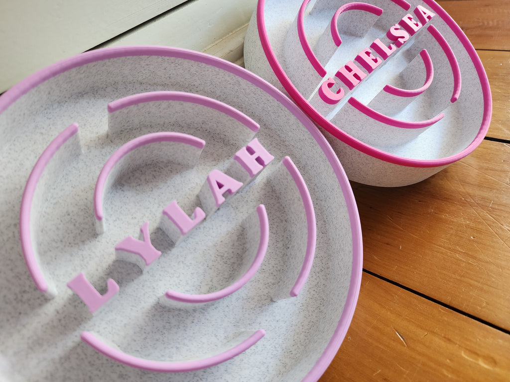 Custom Slow Feeder Pet Bowl