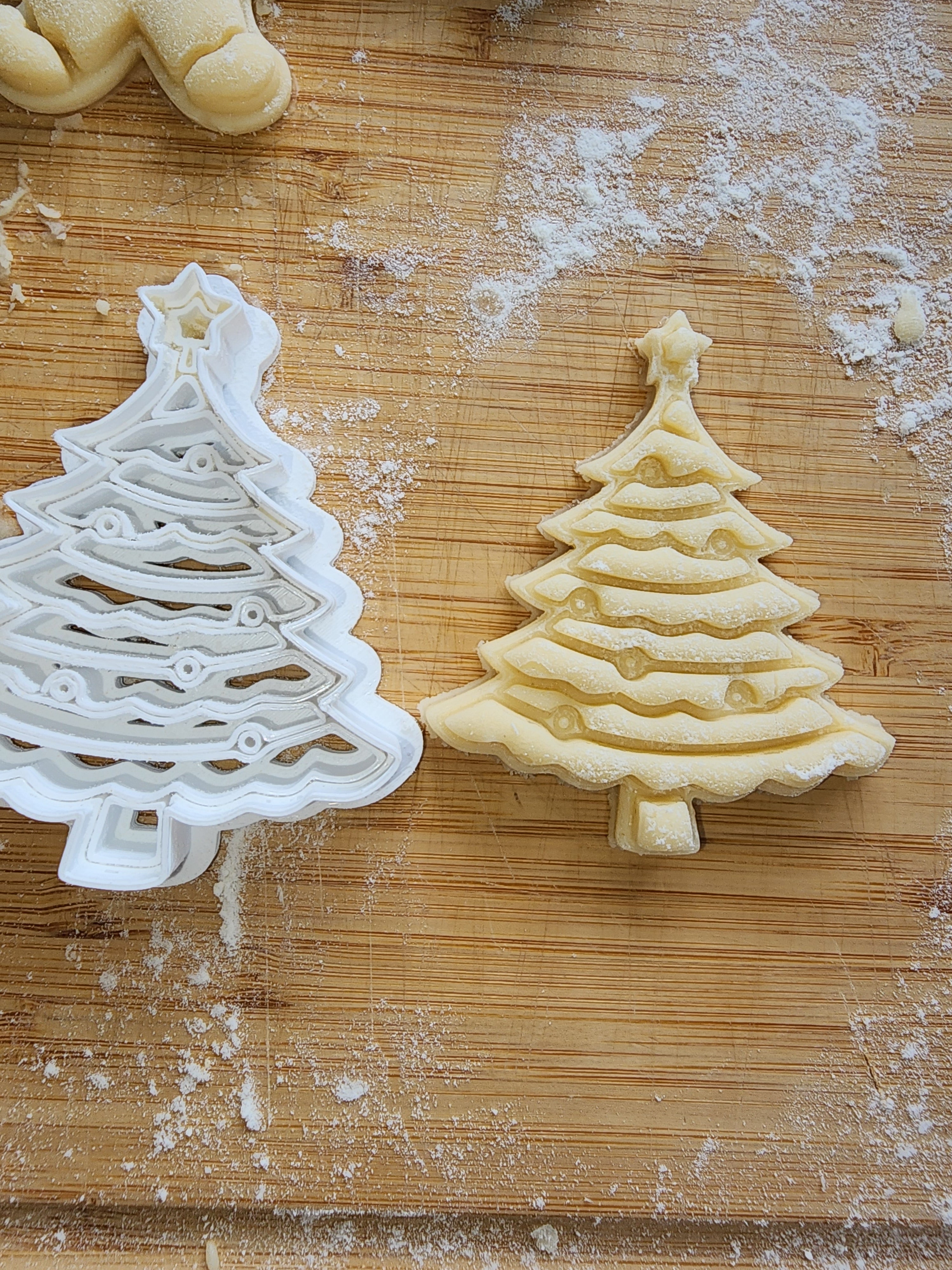 Christmas treat and cookie cutters