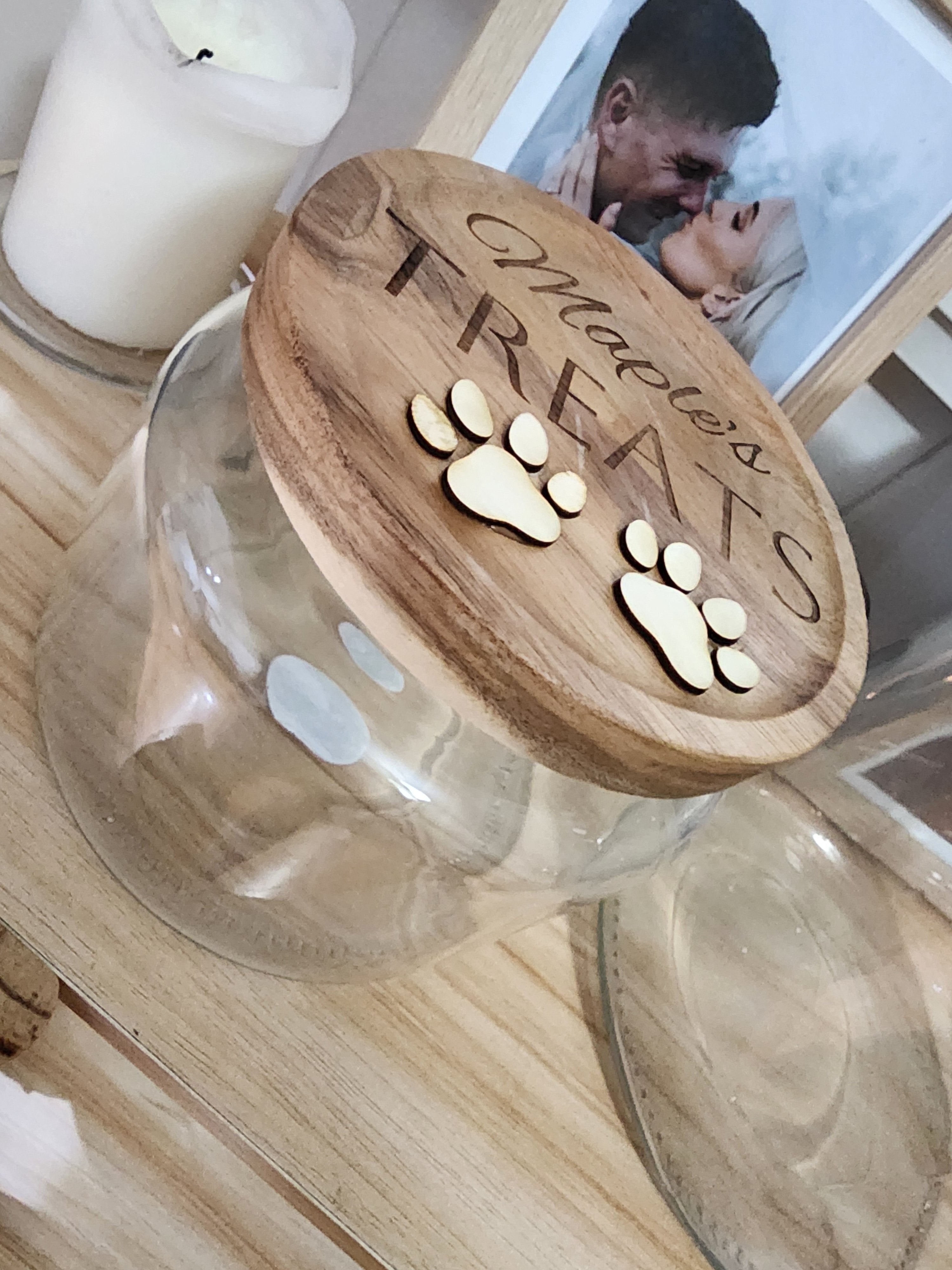 Custom Dog Treats Jar