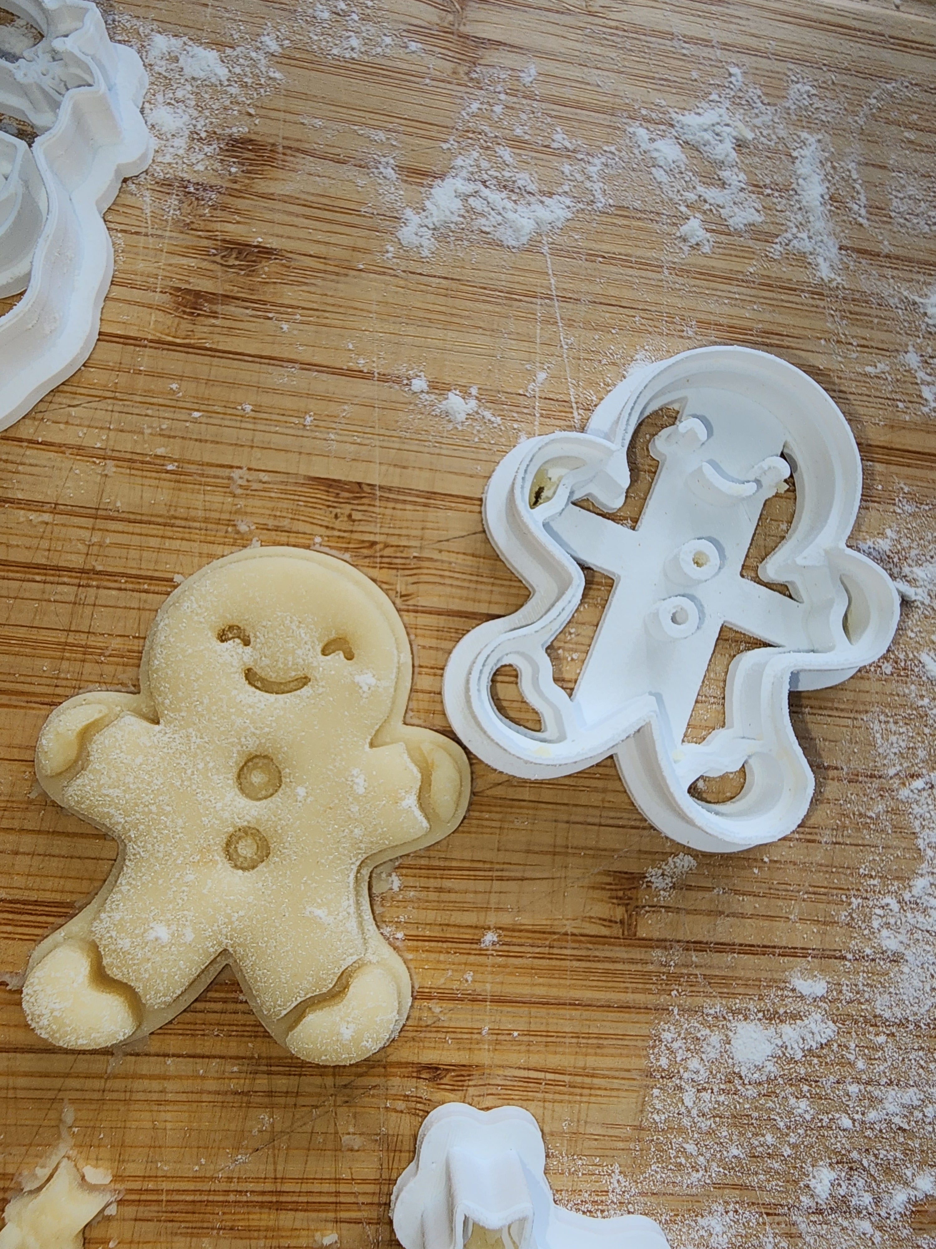 Christmas treat and cookie cutters