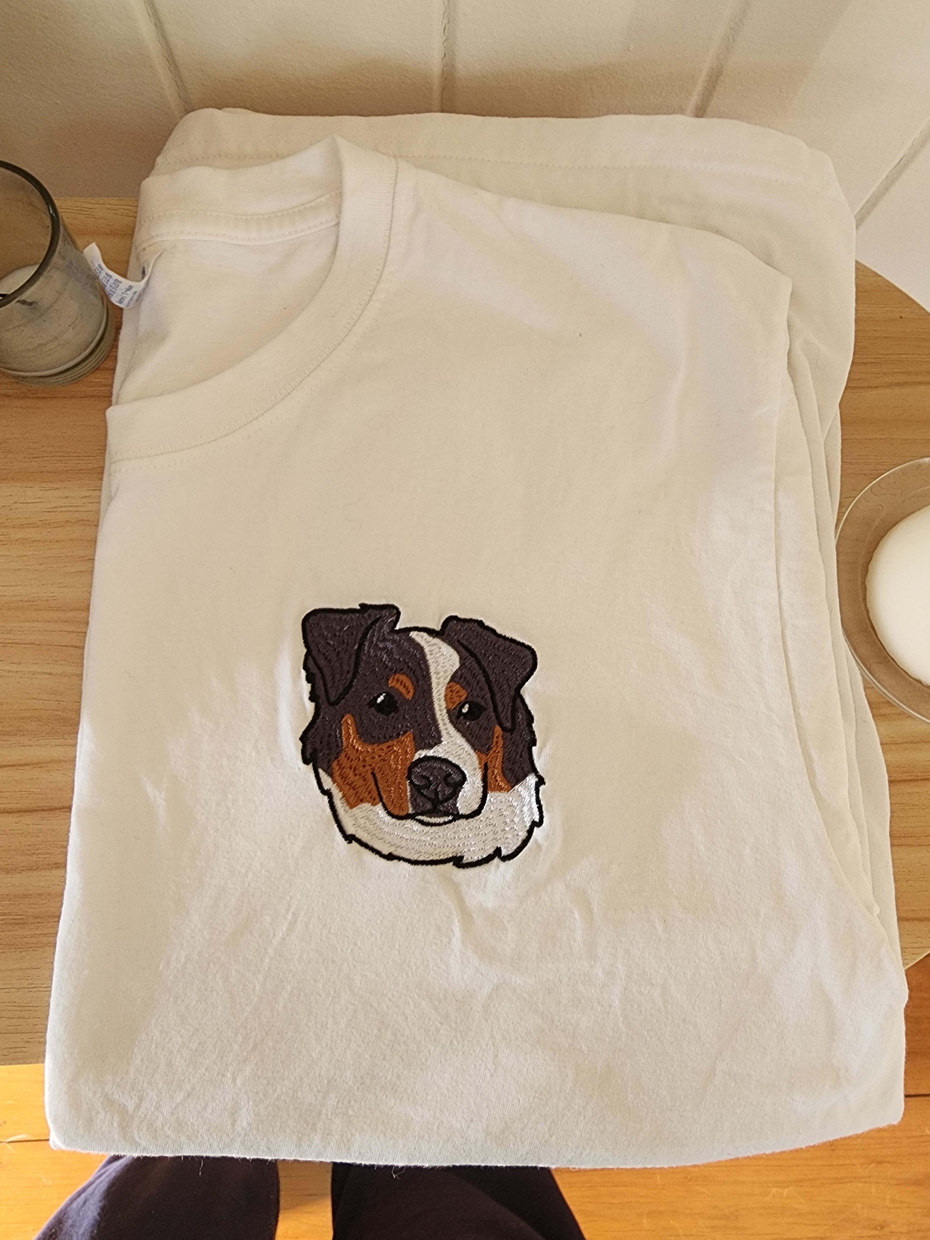 Custom Embroidered Tshirt, Sweater and Hoodie - Full colour